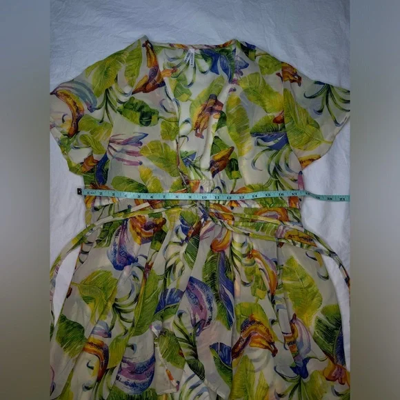 Live 4 Truth Swim Coverup Tropical Leaf Print Beach Dress X-Large Women’s - Picture 8 of 8